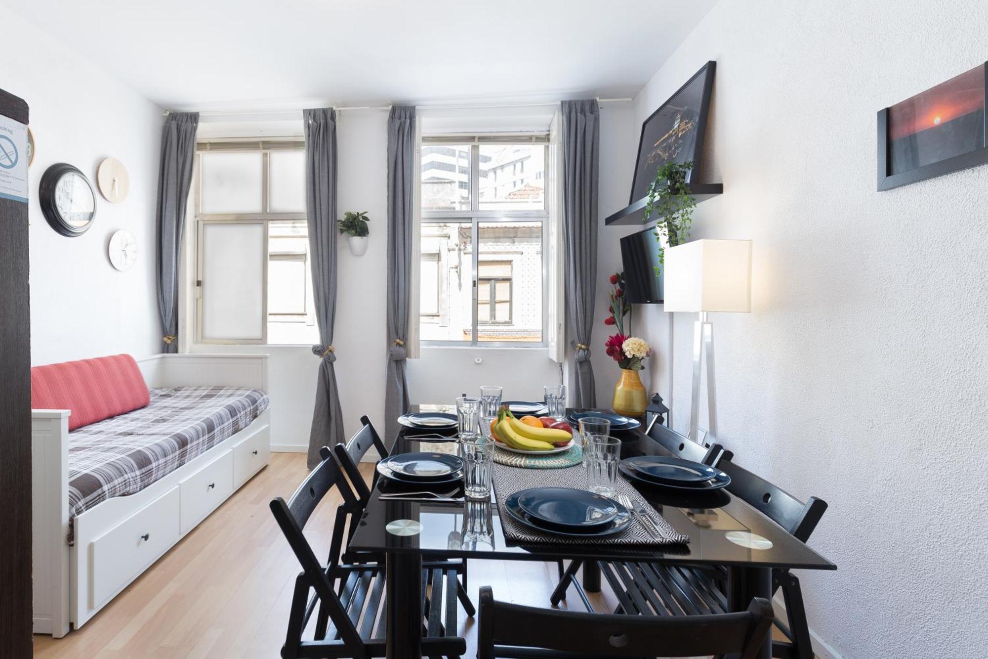Host Wise - Large Flat W Terrace - Ace Location At Aliados Appartamento Oporto